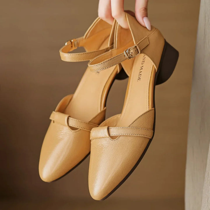 Laney Genuine Leather Heels