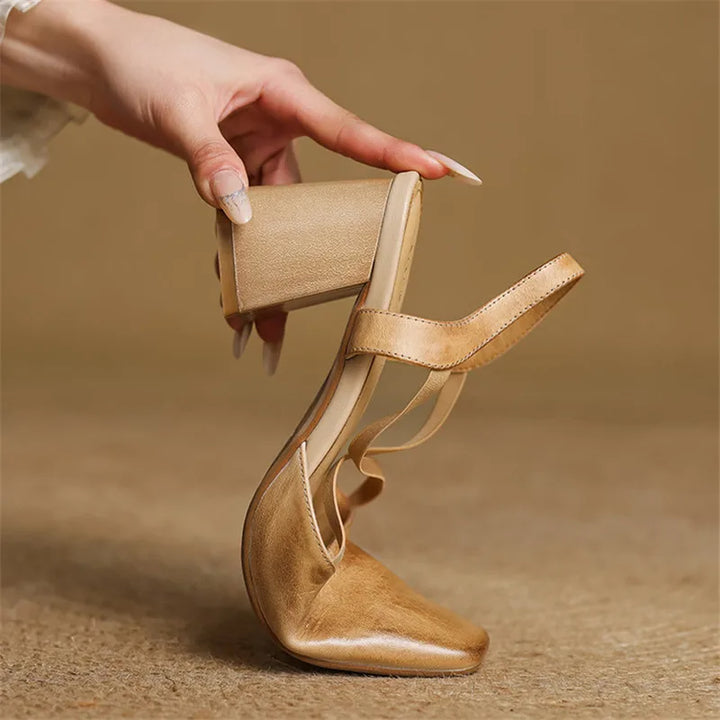 Petra Genuine Leather Heels