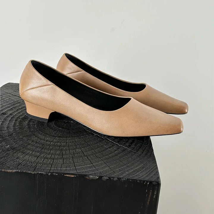 Calyan Genuine Leather Pumps
