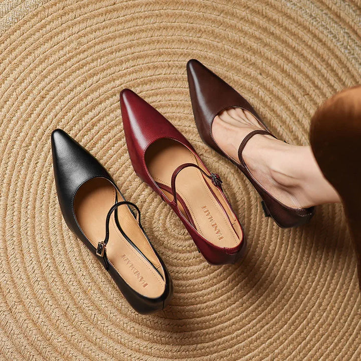 Samara Genuine Leather Heels