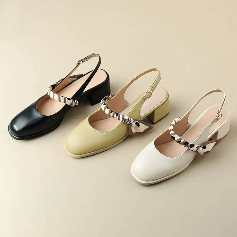 Macy Block Heels