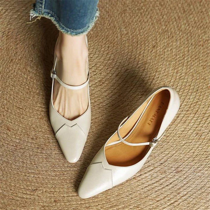 Ivy Genuine Leather Heels