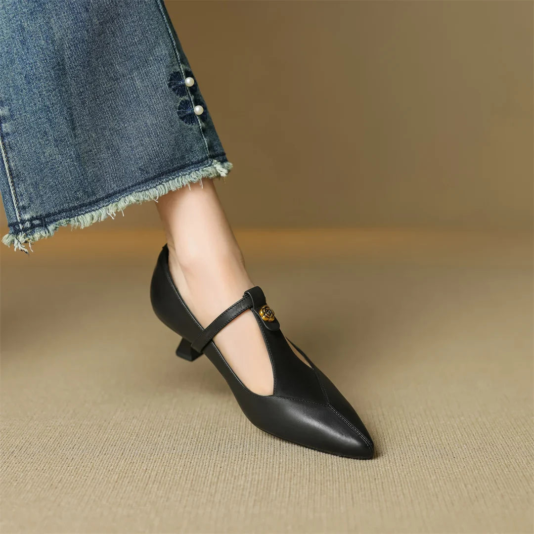 Cressa Genuine Leather Heels