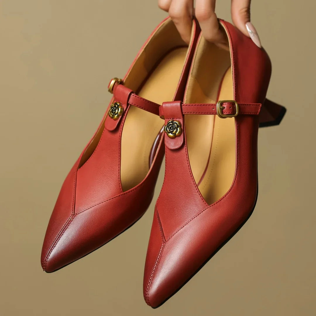 Cressa Genuine Leather Heels