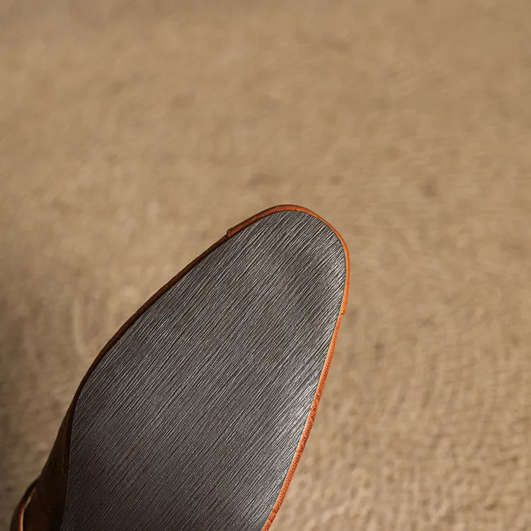 Berla Genuine Leather Mules