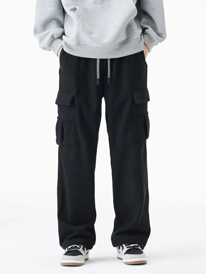 Corduroy Fleece-Lined Pants
