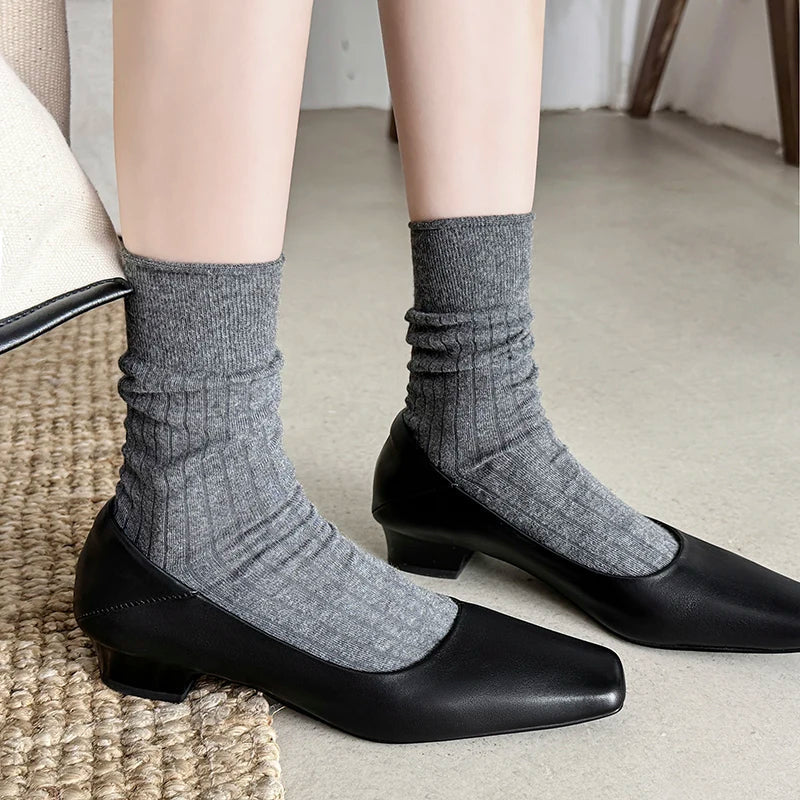 Calyan Genuine Leather Pumps