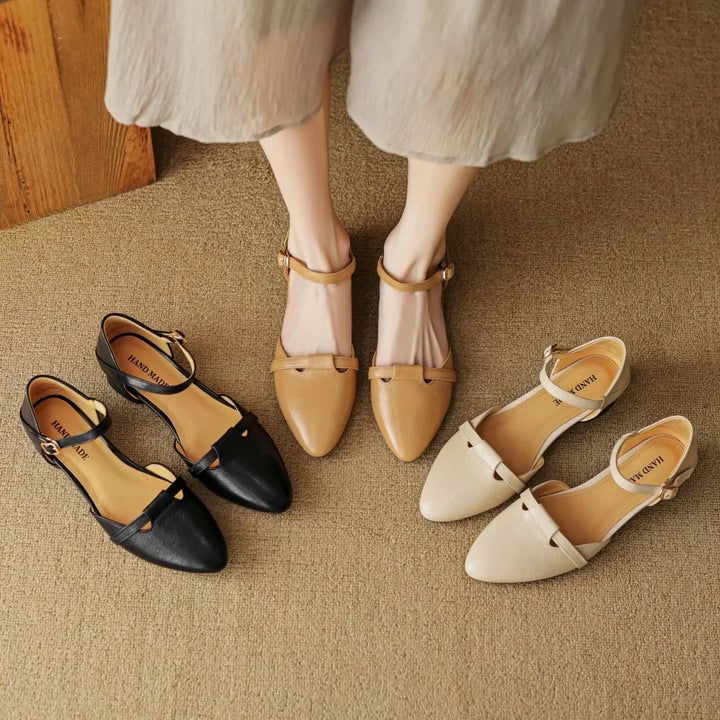 Laney Genuine Leather Heels