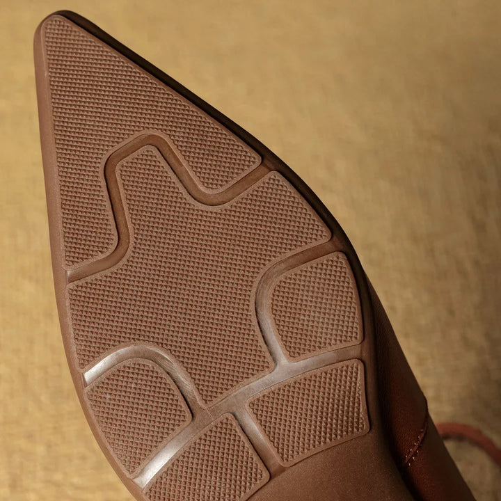 Mava Genuine Leather Heels