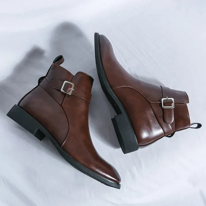 Marco Genuine Leather Chelsea Boots
