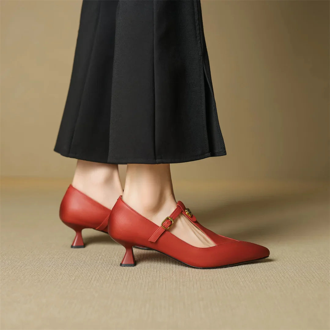 Cressa Genuine Leather Heels