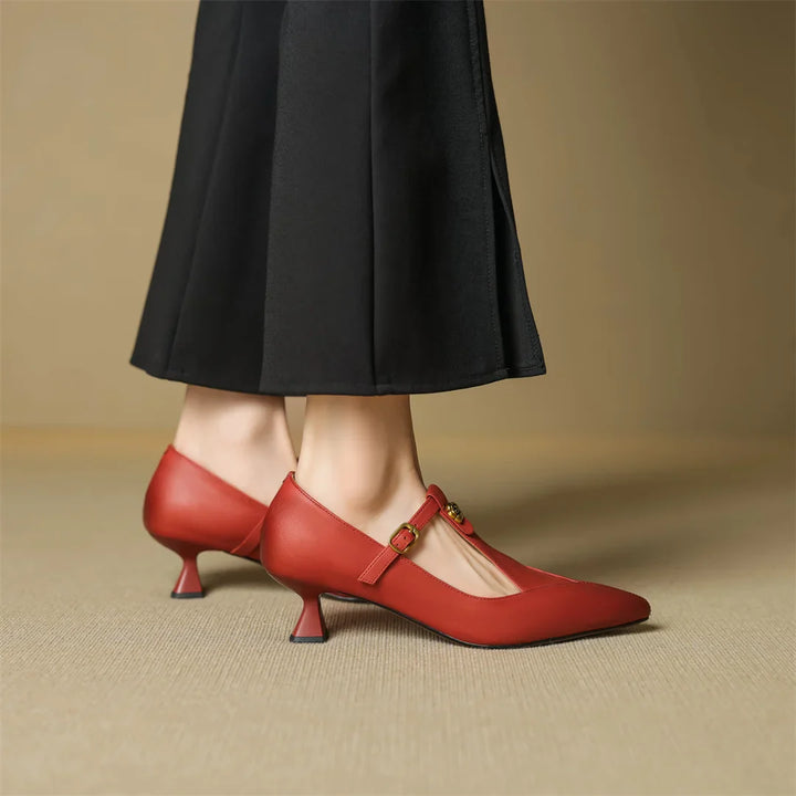 Cressa Genuine Leather Heels