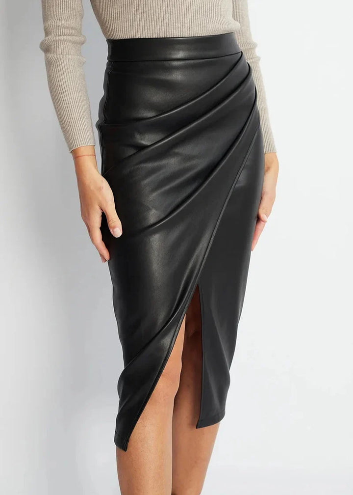 Femme Leather Skirt