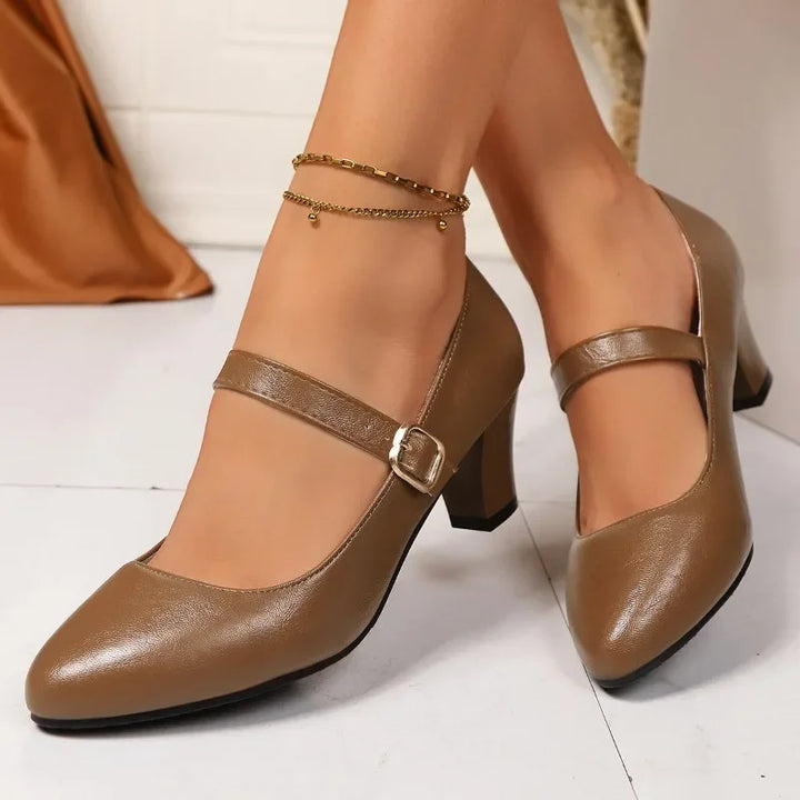 Ellan Leather Heels