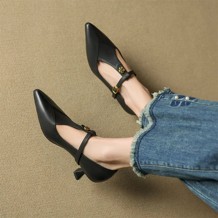 Cressa Genuine Leather Heels