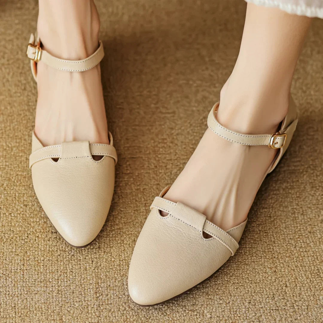 Laney Genuine Leather Heels