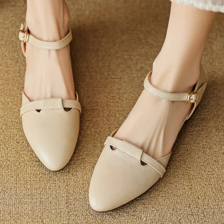 Laney Genuine Leather Heels