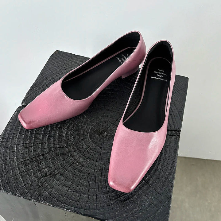 Calyan Genuine Leather Pumps
