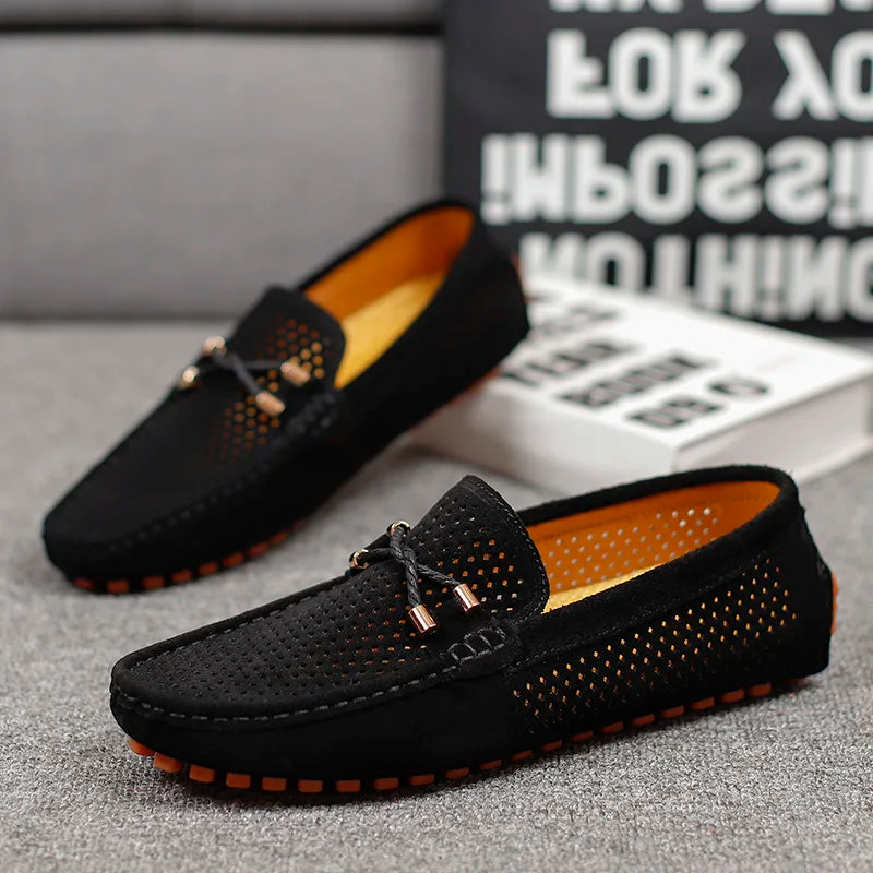 Carl – Breathable Vegan Leather Slip-Ons with Modern Comfort and Refined Ease