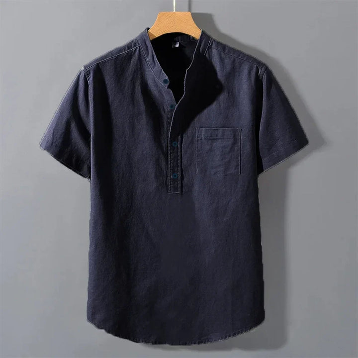 Vartos Cotton-Linen T-Shirt