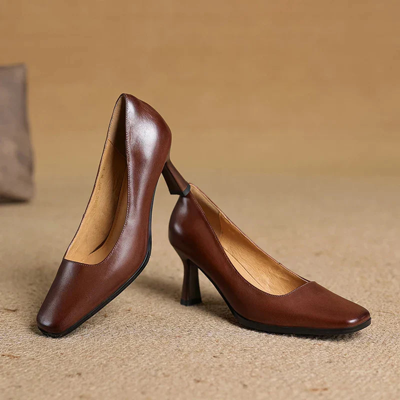 Diara Genuine Leather Heels