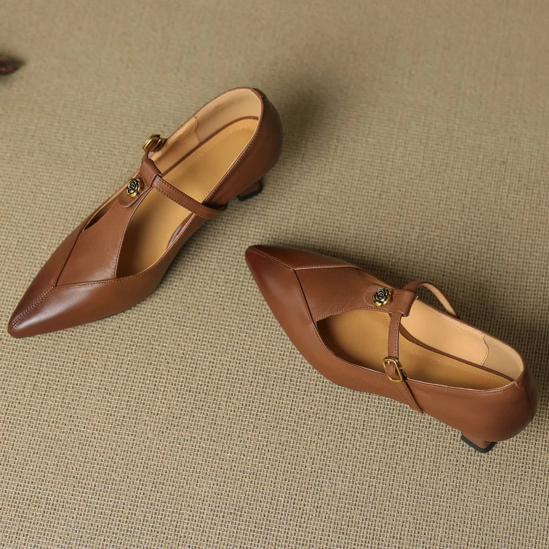 Cressa Genuine Leather Heels