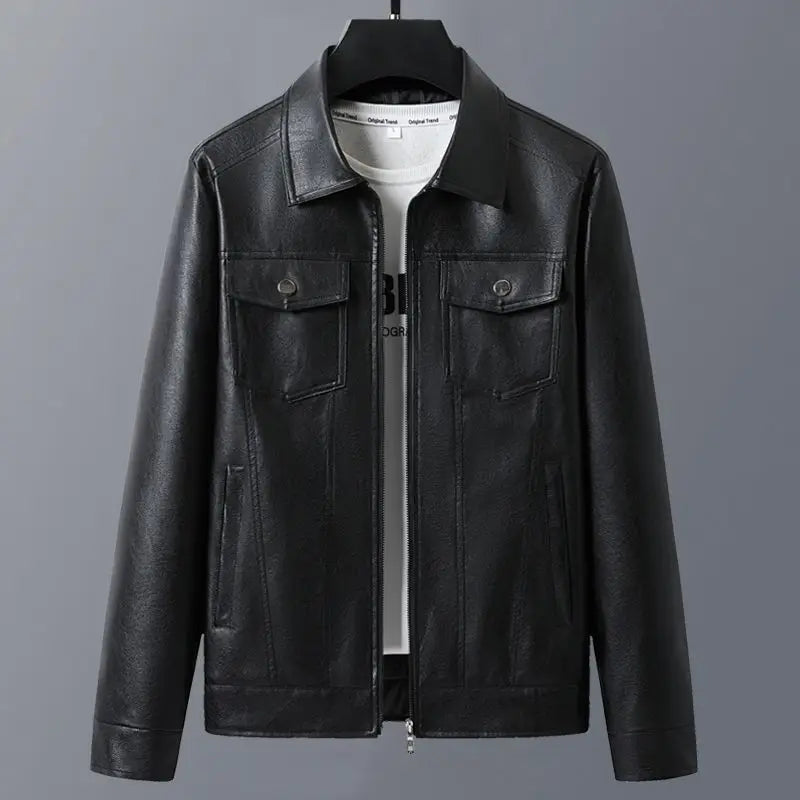 Varves Genuine Leather Jacket