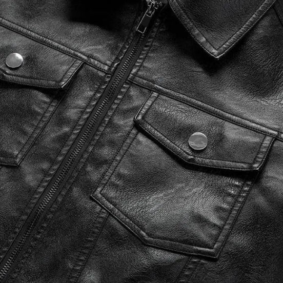 Varves Genuine Leather Jacket