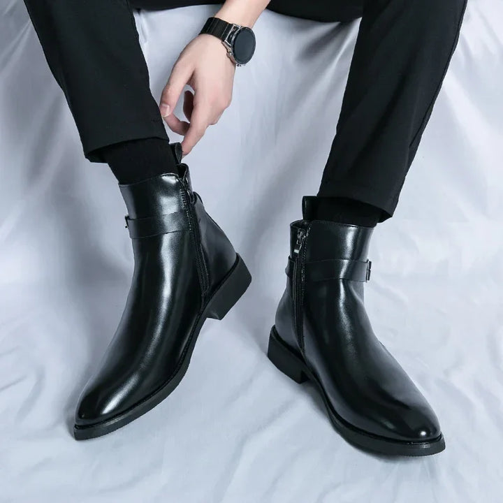Marco Genuine Leather Chelsea Boots