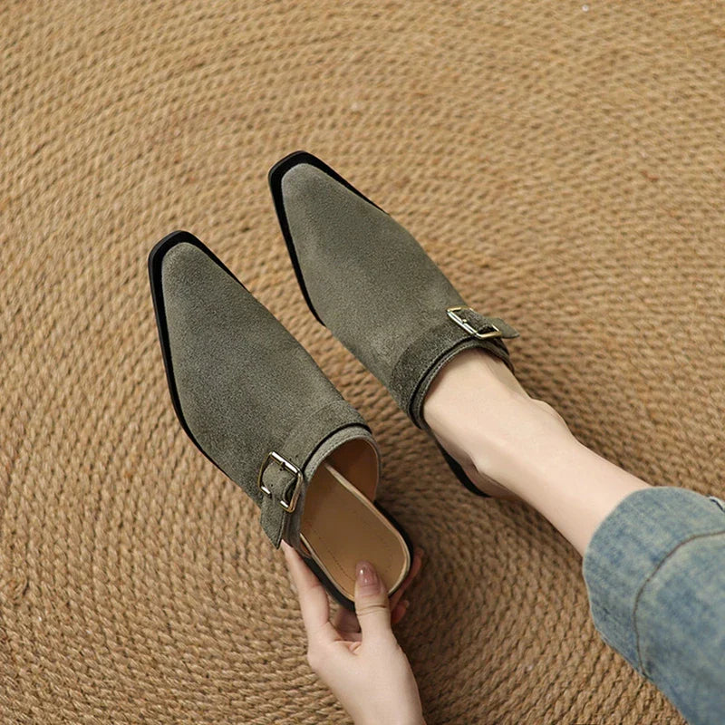 Elmer Suede Mules