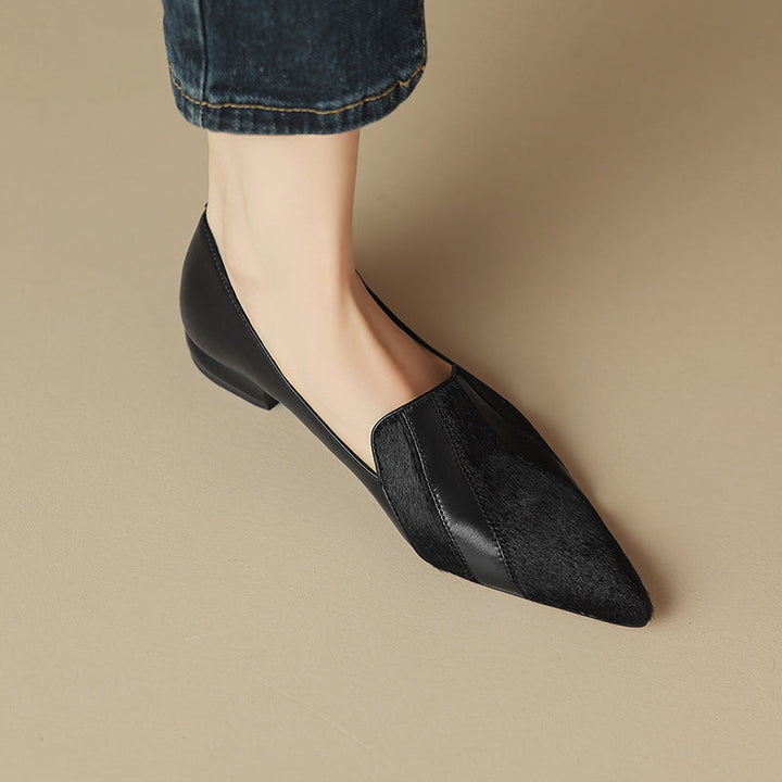 Klara Genuine Leather Flats