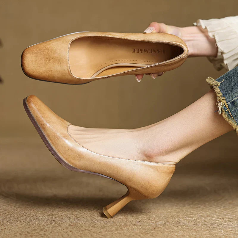 Diara Genuine Leather Heels