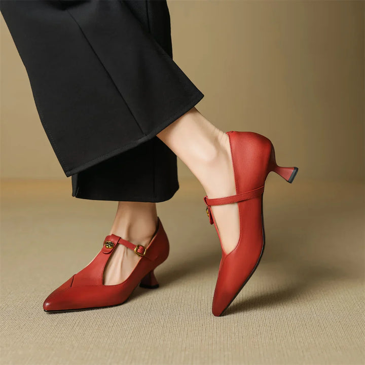 Cressa Genuine Leather Heels