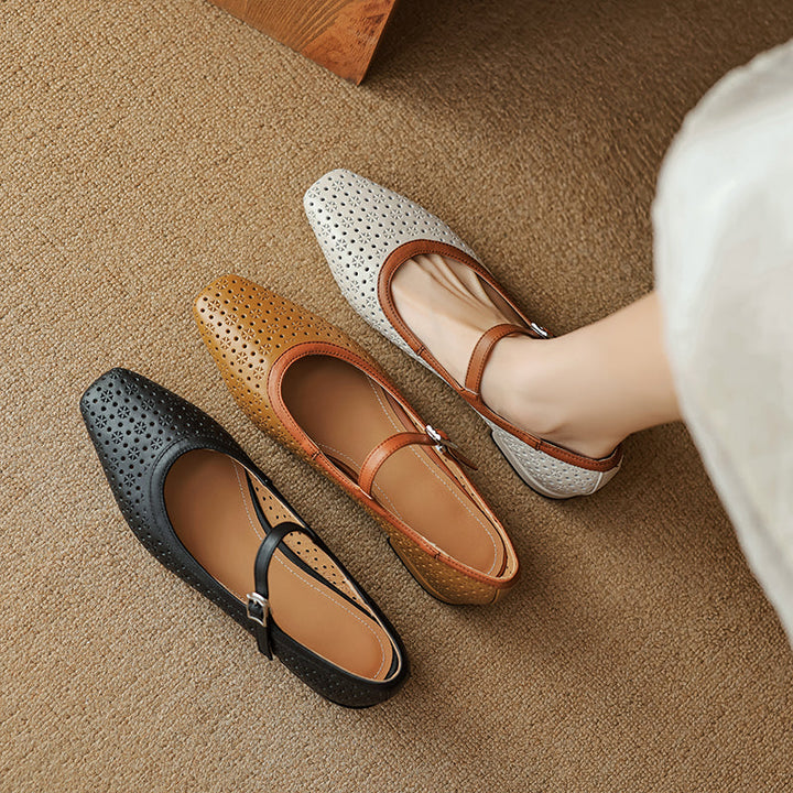 Raika Genuine Leather Pumps