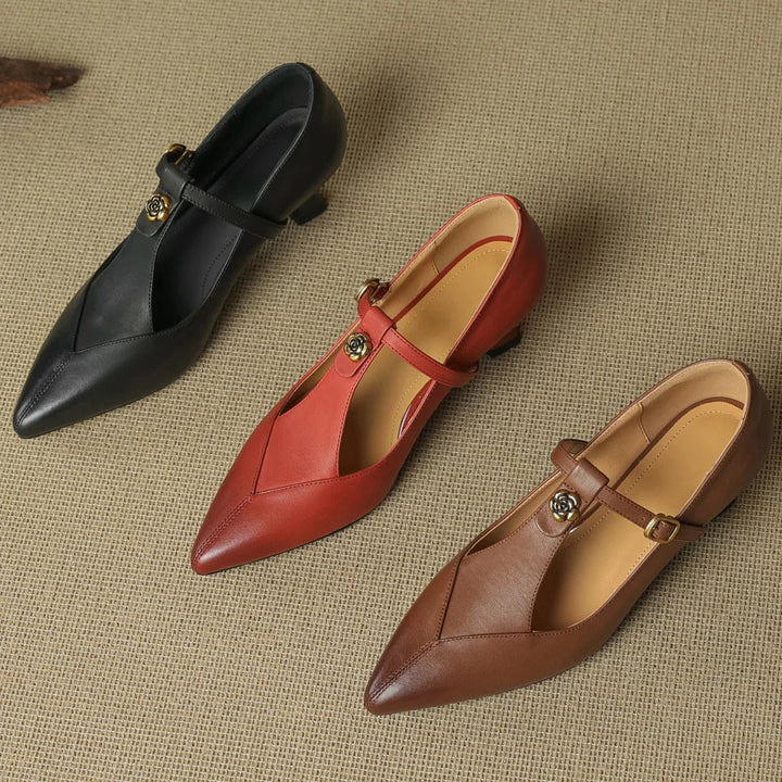 Cressa Genuine Leather Heels