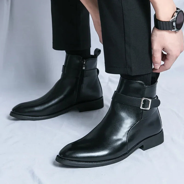 Marco Genuine Leather Chelsea Boots