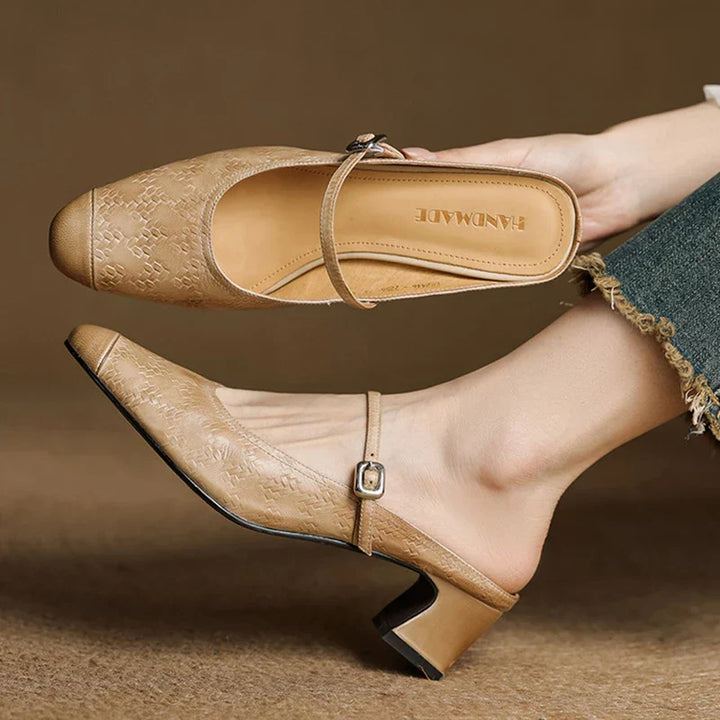 Berla Genuine Leather Mules