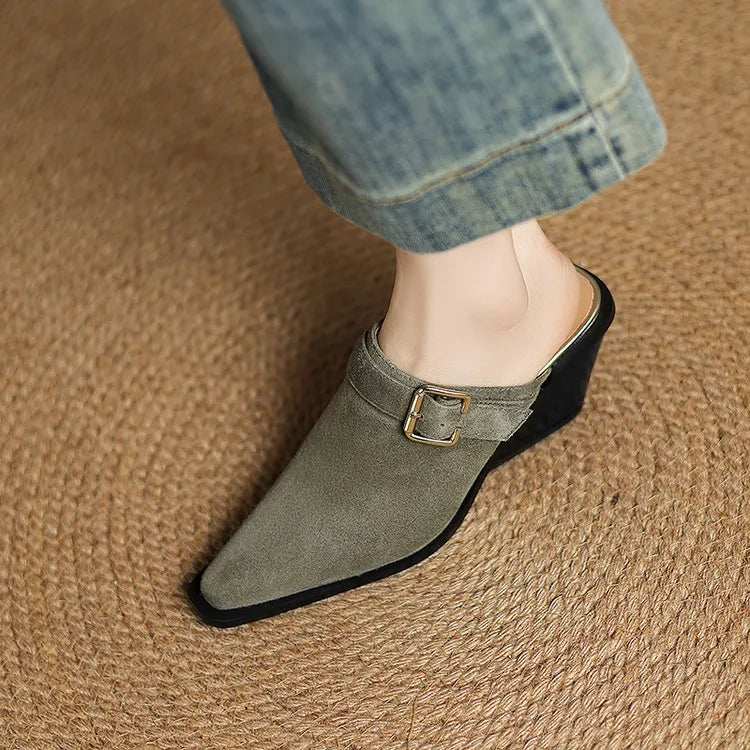 Elmer Suede Mules