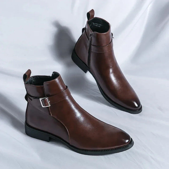 Marco Genuine Leather Chelsea Boots