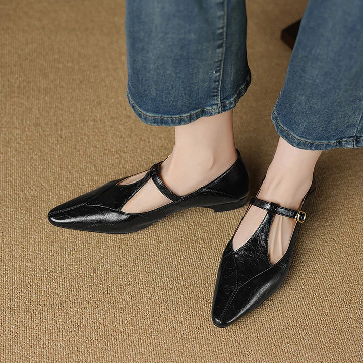 Biana Genuine Leather Heels