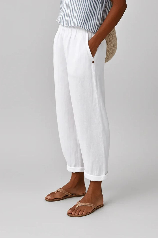 Elowen™ | Breathable Linen Comfort Trousers