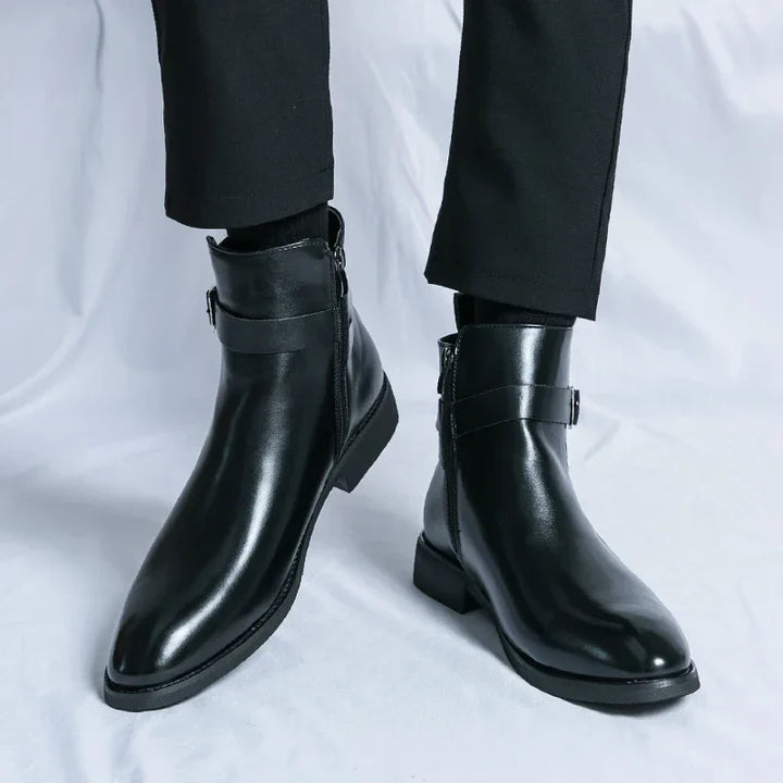 Marco Genuine Leather Chelsea Boots