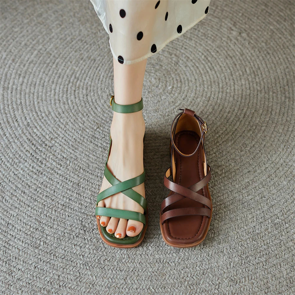 Celine Genuine Leather Sandals