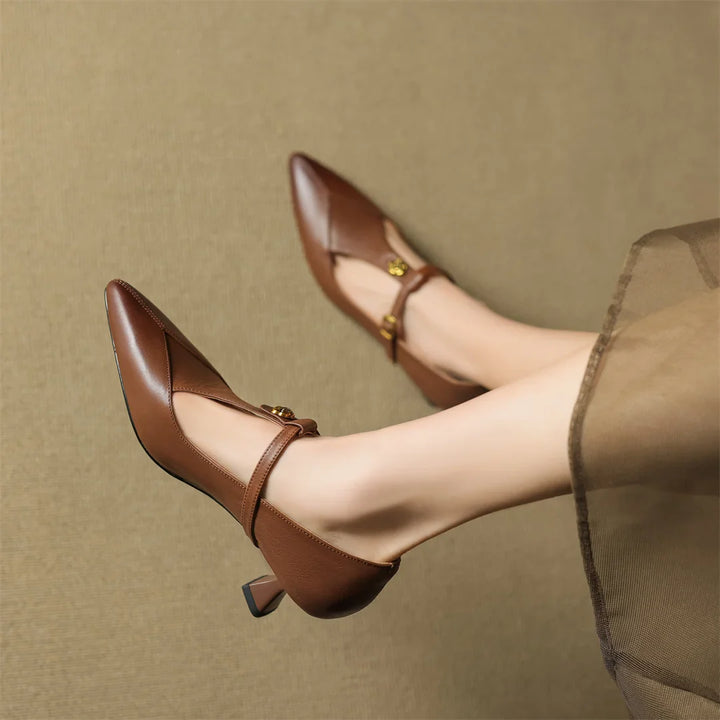 Cressa Genuine Leather Heels
