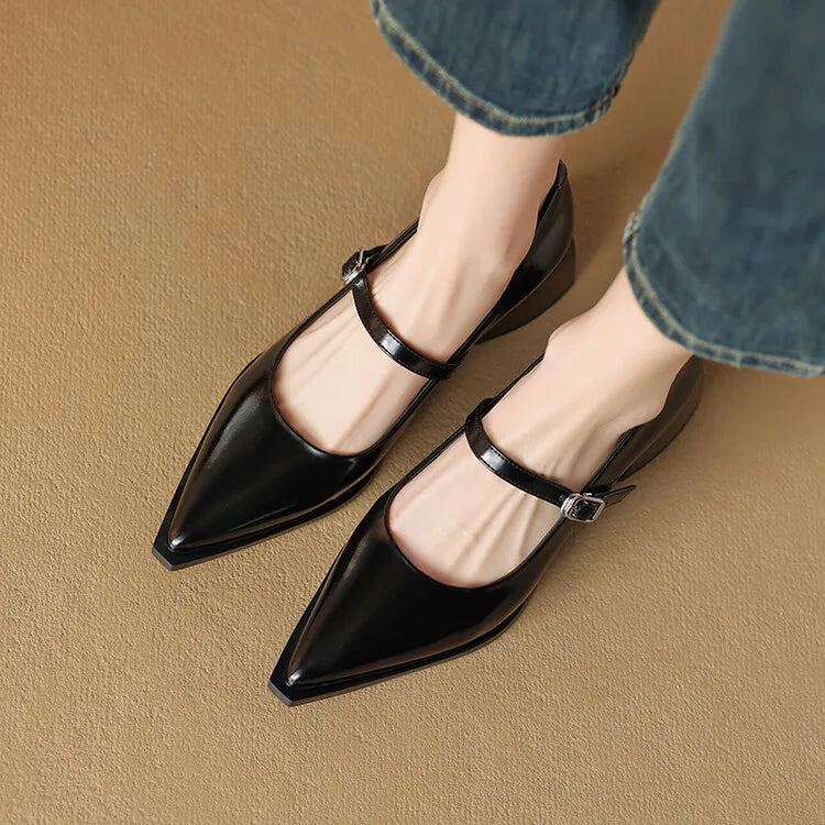 Allure Genuine Leather Heels