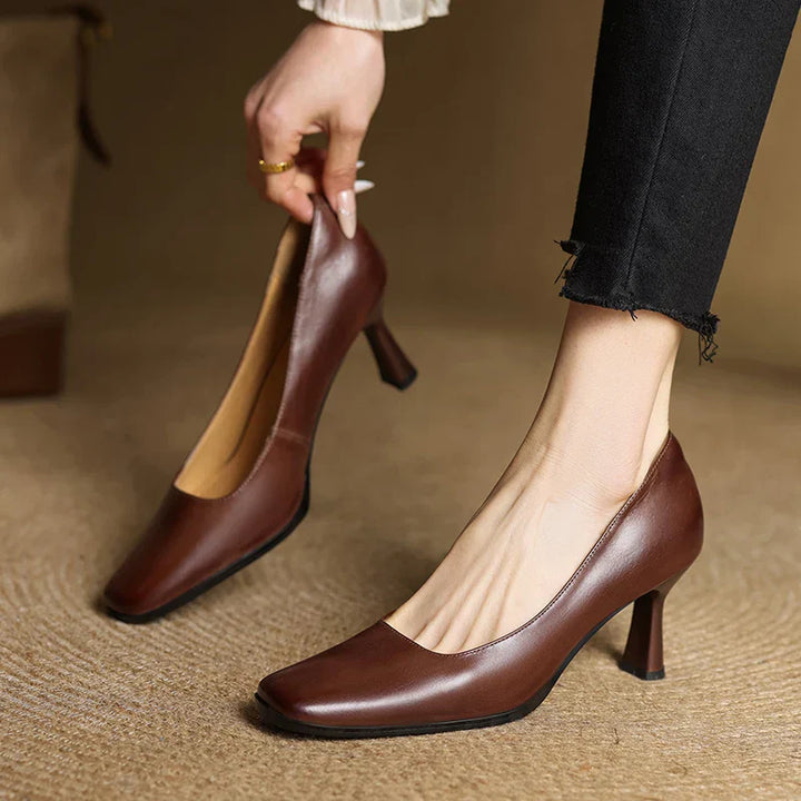 Diara Genuine Leather Heels