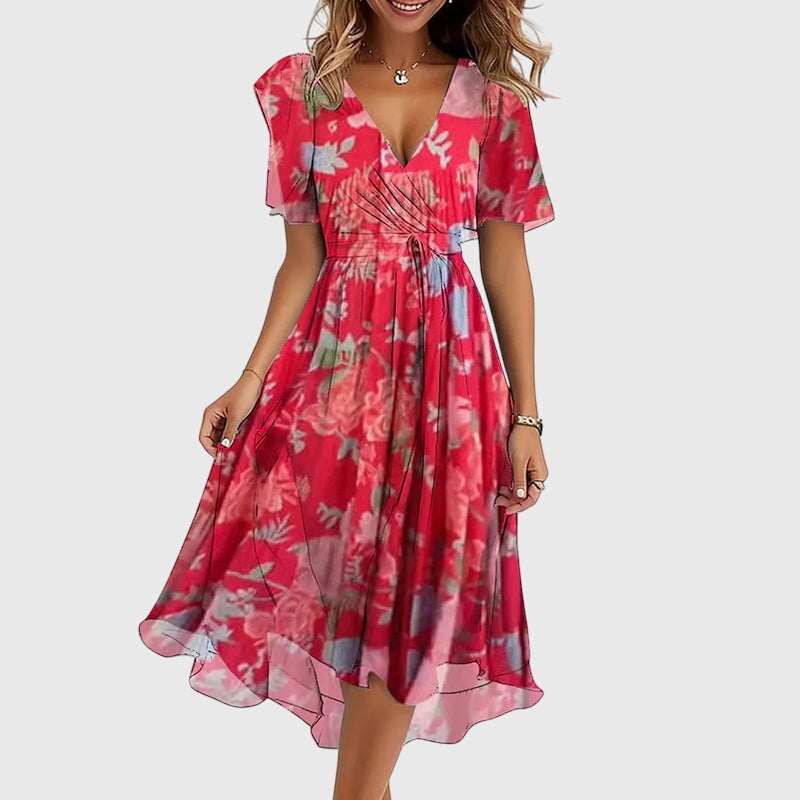 Catalina | Chic Midi Dress