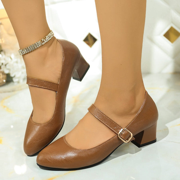 Ellan Leather Heels