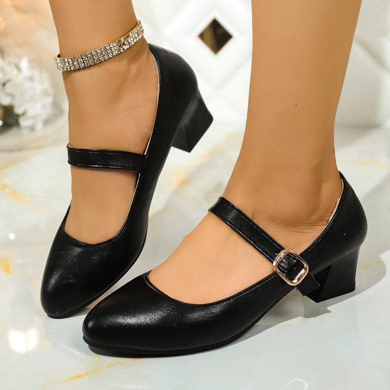 Ellan Leather Heels