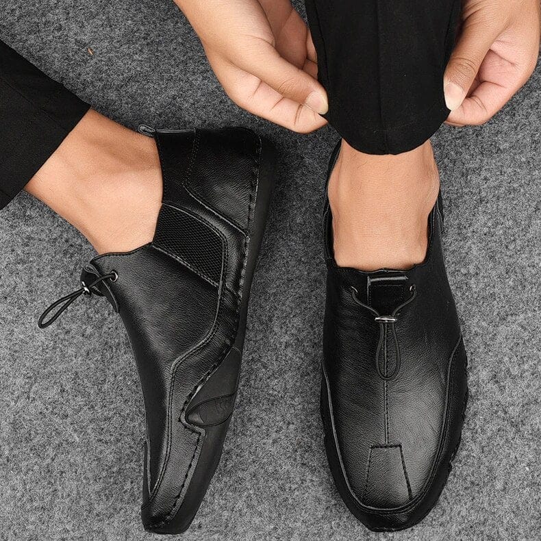 Alvaro | Premium Leather Comfort Slip-Ons
